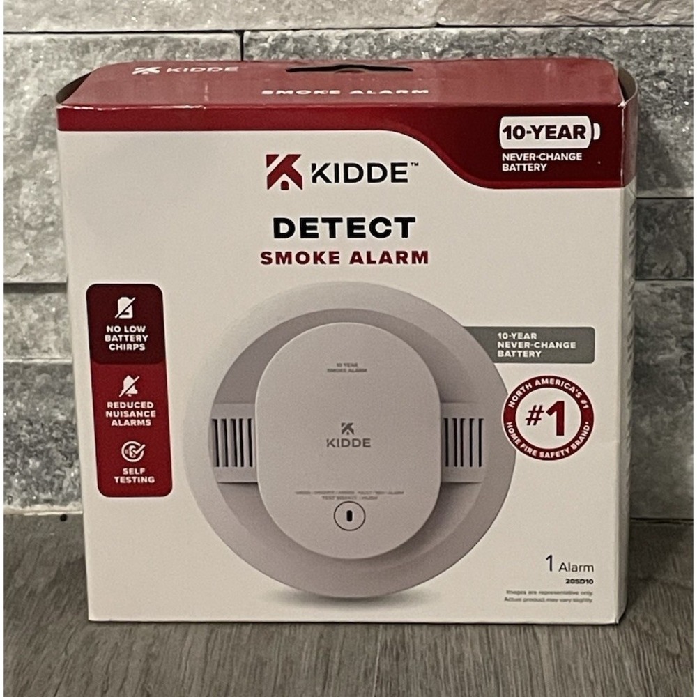 Kidde Detect Smoke Alarm Model 20SD10 NEW Open Box